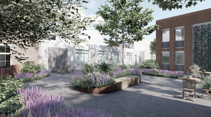 Ontwerp zorgtuin Simonshof Tilburg header